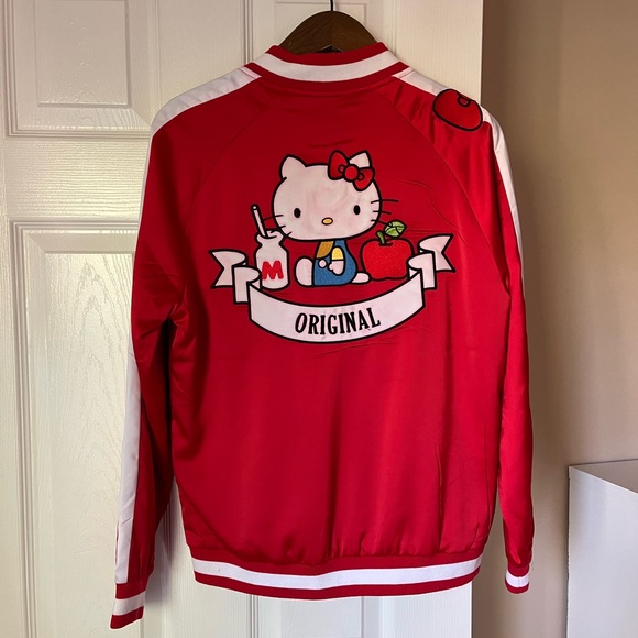 🚫SOLD🚫Sanrio Hello Kitty x Nylon Satin Bomber Jacket - Picture 3 of 10